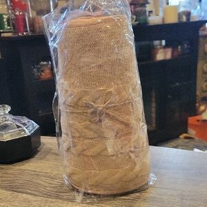 Tree Collar,Camel Cable Knit,BNWT/ Velcro Closure,Standard Sz./ Gorgeous!